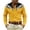 Yellow, variant on Mens Dress Shirts Western Cowboys Print Long Sleeve Button Lapel Top Casual Carnival Classic Comfortable Shirt for Men White L
