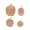 Gold, variant on Tuscom 7PC Velvet Sequin Foam Pumpkin Decor Set Glitter Artificial Pumpkins Thanksgiving Harvest Table Centerpiece Blue Fall