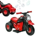 thumbnail image 1 of Qaba Vélo Électrique, Voiture à Bulles à Chevaucher avec Phare DEL, Musique Noir, 1 of 10