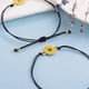 thumbnail image 4 of Pulsera de la tarjeta de aleación de pulsera ajustable de la flor del sol girasol pulseras tejidas, 4 of 4