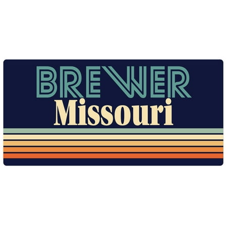 

Brewer Missouri 5 x 2.5-Inch Fridge Magnet Retro Design