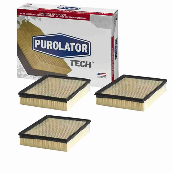 3 pc Purolator TECH TA45314 Air Filters for 15908916 22487 22845992 23349854 2487 25311916 25313348 25332443 26678 32487 33-2129 339 42487 46678 61942487 62488 6678 87487 8755 8756 93487 93488 A1519C