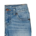 thumbnail image 3 of Wonder Nation Boys Straight Fit Denim Jeans, Sizes 4-18 & Husky, 3 of 7