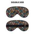 thumbnail image 2 of Naloa Retro Tape Print Sleep Mask for Sleeper, Light Blocking Sleeping Eye Mask for Women Men, Eye Shade with Adjustable Strap for Travel, Nap,Meditation, 2 of 7