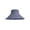Denim Blue Chambray, variant on Coolibar Women's Beach Hat - UPF 50+ Sun Protection - Brittany in Denim Blue Chambray