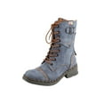 thumbnail image 3 of TMA EYES Classic Retro - element Buckled Laced Boots, 3 of 5