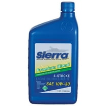 Sierra 18-9420-2 10W-30 4-Stroke Marine Outboard Engine Oil - 1 Gallon
