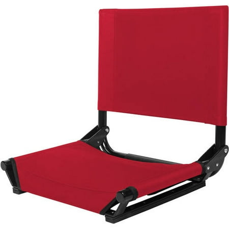 Cascade Mountain Tech Lightweight Stadium Seat for Bleachers,  Red