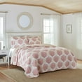 thumbnail image 3 of Laura Ashley Coral Coast Twin Quilt Set in Coral, 3 of 12
