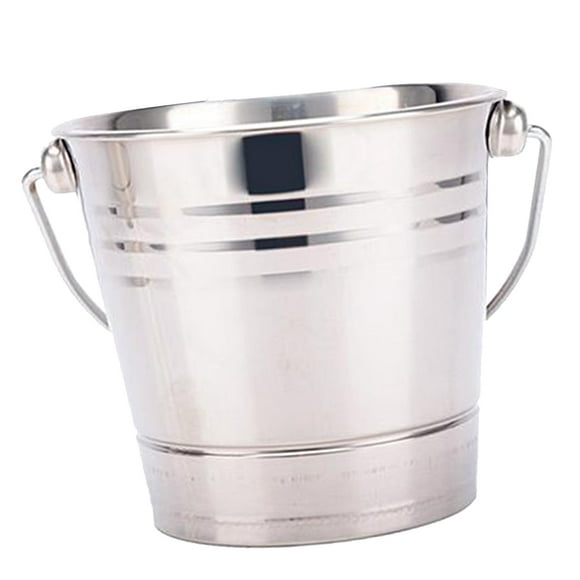 Stainless Steel Bucket for Hotel, Entertainment , Buffet, Clubs, 2.5L
