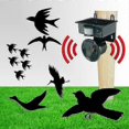 thumbnail image 1 of Solar Powered Outdoor Ultrasonic Pest Bird Crow Animal Repeller Repellent Scarer, 1 of 5