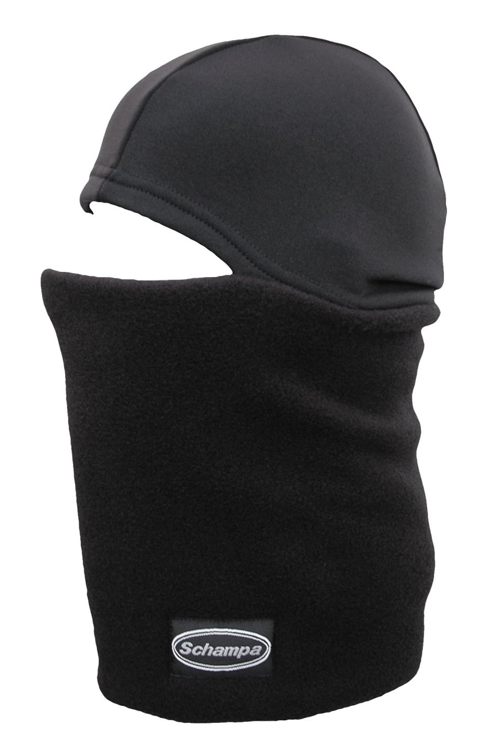 Schampa Black Short Fleece Neck Dickie One Size Motorcycle Cold Weather Coverage 