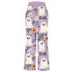 thumbnail image 4 of WILLBEST Pantalones Casuales de Mujer con Pierna Ancha y Cordón, Ropa de Dormir Cómoda con Estampado de Halloween para Relajación Diaria y Celebraciones de Temporada. Extra Grande, 4 of 4