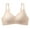 Beige, variant on Bra for Women Seamless Padded No Underwire Bralettes Spaghetti Straps Full Coverage Everyday Bra