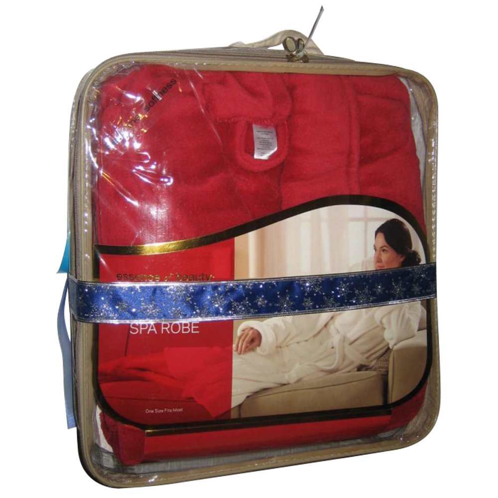 Essence of Beauty Essense of Beauty Women's Long Luxury Red Spa Gift