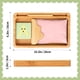 thumbnail image 5 of Bandeja de arena ATmini Montessori con tapa para niños de madera rosa, 5 of 5