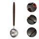 thumbnail image 4 of Cuchara medidora de café, cuchara medidora de leche en polvo, cuchara de acero inoxidable para granos de café con mango de madera, 4 of 8
