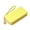 Yellow, variant on Double Zip Wristlet Wallet For Women Patent Crocodile Card Money Holder (Yellow)