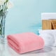 thumbnail image 4 of Solid Color Pineapple Reseau High Density Fleece Marginal Bath Towel Adult Solid Color Enlarged Bath Towel Thickened Marginal Towel 140x70cm, 4 of 4