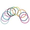 thumbnail image 1 of 10 pulseras de silicona gomosa, suaves y extremadamente elásticas., 1 of 5