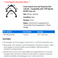 thumbnail image 2 of Front Control Arm and Sway Bar End Link Kit - Compatible with 1999 Mazda B2500 Troy Lee, 2 of 2