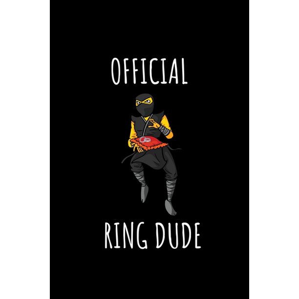 Official Ring Dude Dotted Notizbuch Mit Punkteraster A5 Ringtrager Ninja Trauzeuge Hochzeit Geschenkidee I Braut Brautigam Eheringe Geschenk Paperback Walmart Com Walmart Com