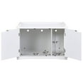 thumbnail image 6 of Unipaws Designer Cat Litter Box Furniture, Covered, White, 6 of 6