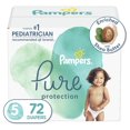 thumbnail image 1 of Pampers Pure Protection Diapers, Super Econo Pack, 1 of 9