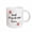White, variant on 3drose, Floral Best 25 Year Old Ever Pink Flowers Cute 25th Birthday Girl Gift, 11oz Two-tone Blue Mug