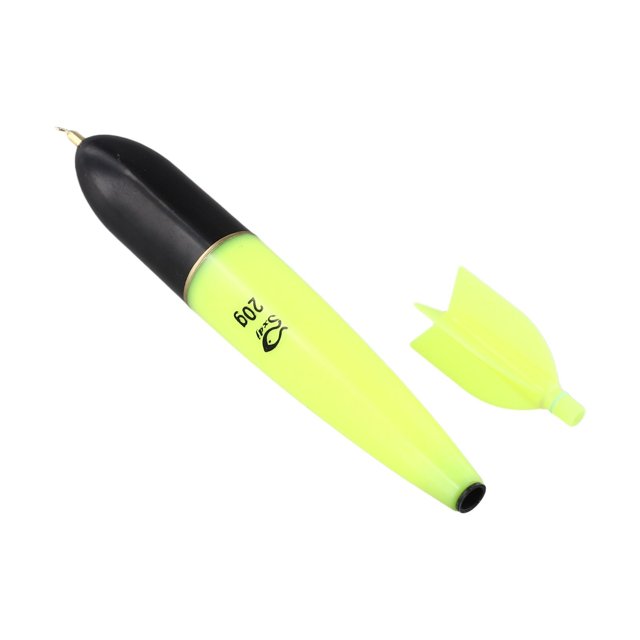 Flotteur de Pêche à Fusée Lumineux à DEL, Haute Sensibilité, Longue Portée, Flotteur Électrique 20 g
