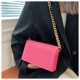 thumbnail image 4 of CGCBAG 2022 Bolso de hombro con diseño de cadena gruesa para mujer, bolsos de lujo sólidos y sencillos, bolsos cruzados de cuero PU de calidad para mujer, 4 of 5