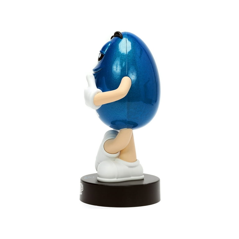 Blue M&M's 5.25 Diecast Figurine Metalfigs Series by Jada