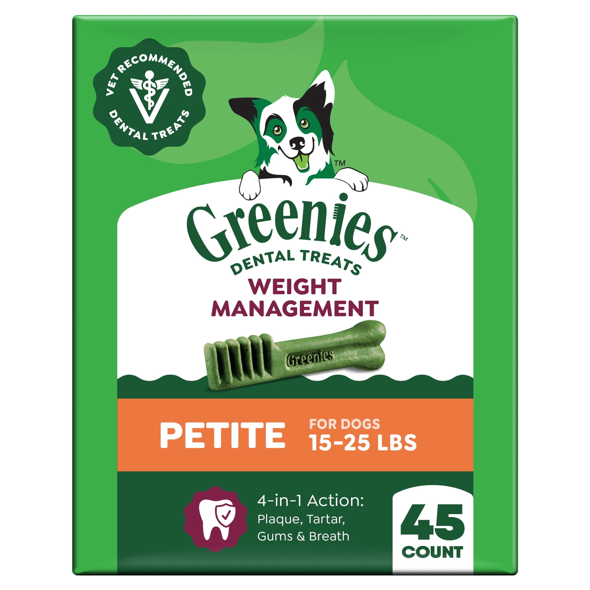 Greenies Adult Natural Dental Dog Treats Large Size, Blueberry Flavor, 12 oz. Pack, 8 Count