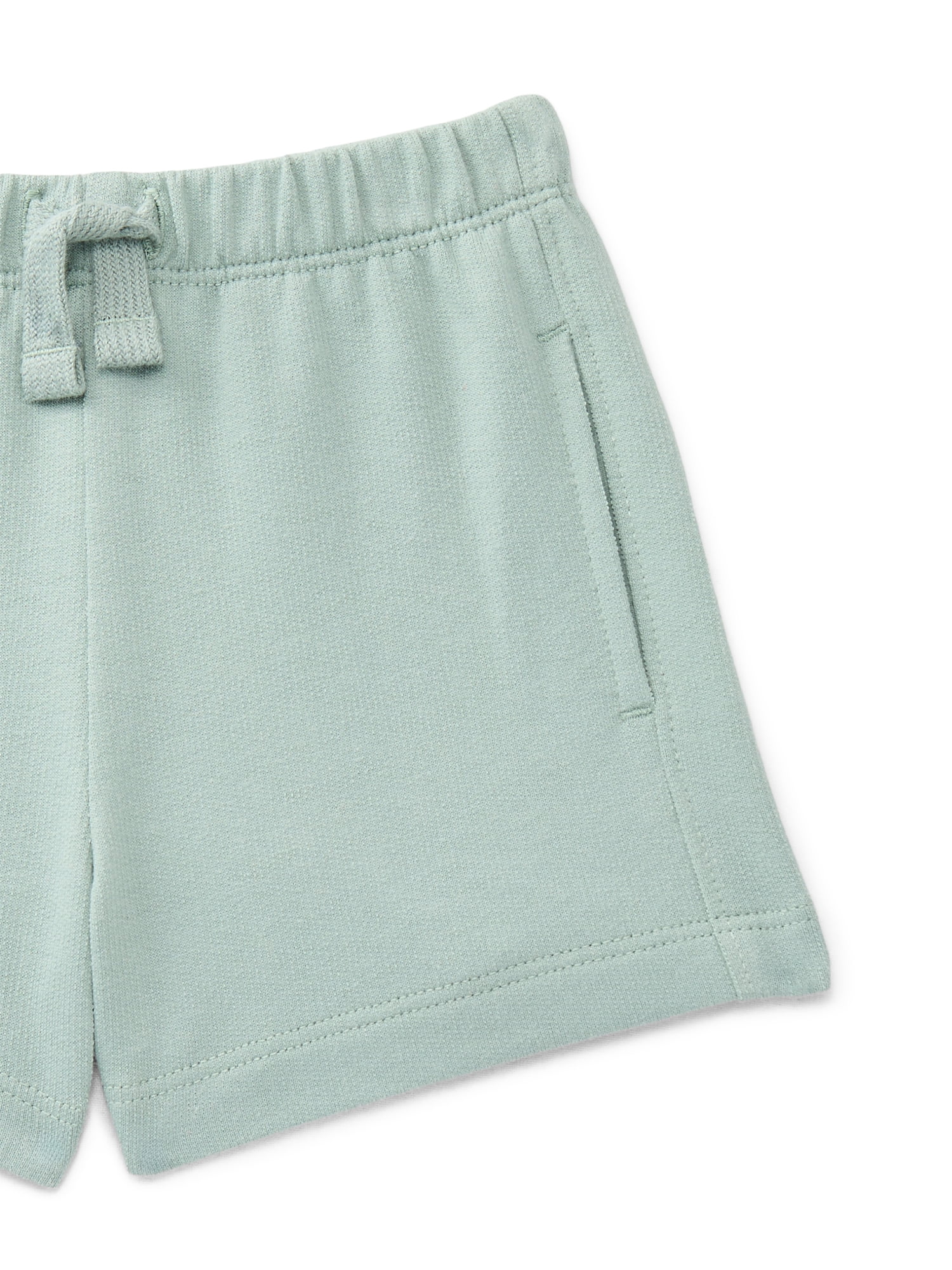 Wonder Nation Baby Boy French Terry Drawstring Shorts, Sizes 0-24 Months