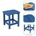 thumbnail image 4 of CHYVARY Outdoor Side Table, Adirondack Coffee Table Made of All-Weather Poly Lumber for Patio, Beach, Garden and Deck,Navy Blue, 4 of 6