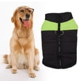 thumbnail image 2 of Abrigo, chaqueta cálida para perros, resistente al agua y al viento para perros pequeños, medianos y Verde S jinwen Chaqueta de cachorro de invierno, 2 of 8
