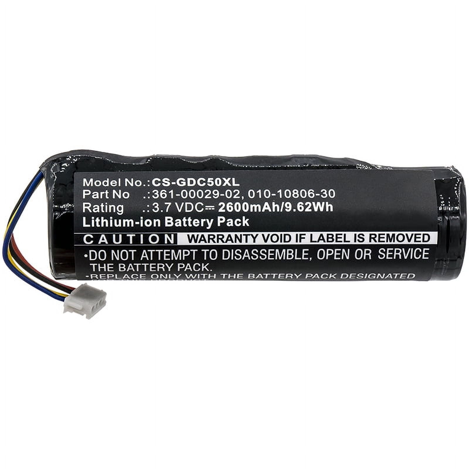 Replacement Battery for Garmin TT 10 training device,TT10,TT10 Dog Device,TT10 GPS Dog Tracking Collar,TT15 GPS Dog Tracking Collar,3.7V/2600mAh