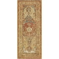 thumbnail image 2 of Unique Loom Outdoor Traditional Collection Area Rug - Temple (2'  x 5' 1" Runner Blue and Light Brown/Brown), 2 of 9