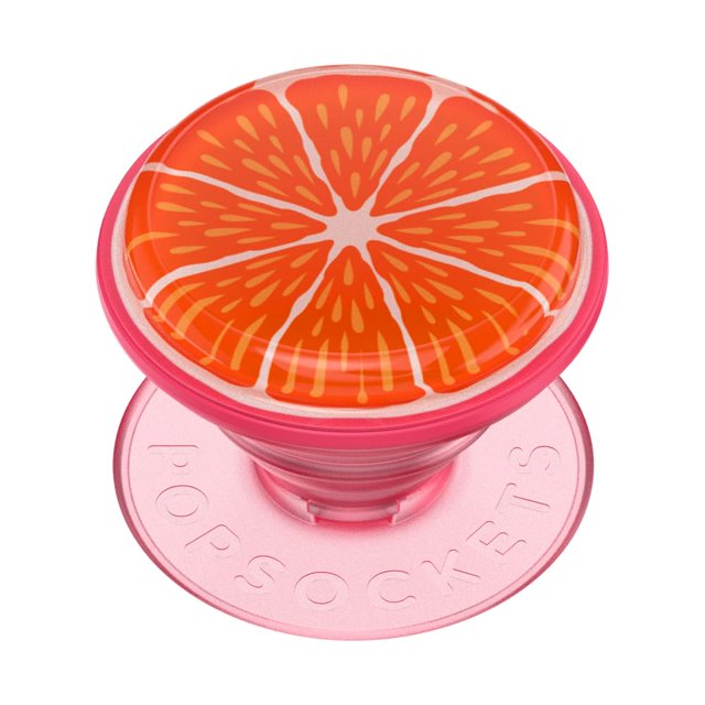 Phone Grip PopSockets Jelly Citrus con soporte expandible