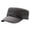 Grey, variant on Men's Cot Ton Flat Cap / All Season Outdoor Fishing And Travel Hat