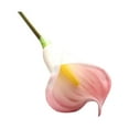 thumbnail image 7 of Dusknt Clearance Sale! Calla Lily Artificial Decoration Flowers Single Color 10Pc Pink 10Pc Artificial Flower Latex Real Bridal Wedding Bouquet Home Decoration, 10Pc Artificial Flowers, 7 of 7