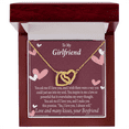 thumbnail image 5 of To My Girlfriend I Love You And I Always Will Inseparable Necklace, 5 of 20