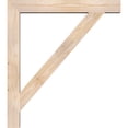 thumbnail image 3 of Ekena Millwork 3 1/2"W x 32"D x 36"H Traditional Block Smooth Bracket, Douglas Fir, 3 of 25