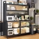 thumbnail image 4 of Modern Patio Sideboard Shelves Nordic Laden Accent Corner Dining Display Sideboard Accessories Vitrina De Cocina Furniture HDH My Lux Decor Round, 4 of 39