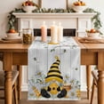 thumbnail image 2 of Table Runner 70 Inches Long for Kitchen Dining, Yellow Gnomes Dresser Scarf Farmhouse, Dining Table Decorations for Wedding/Parties, Spring Floral Bees Daisy Branches Wooden 13 x 70 In, 2 of 8