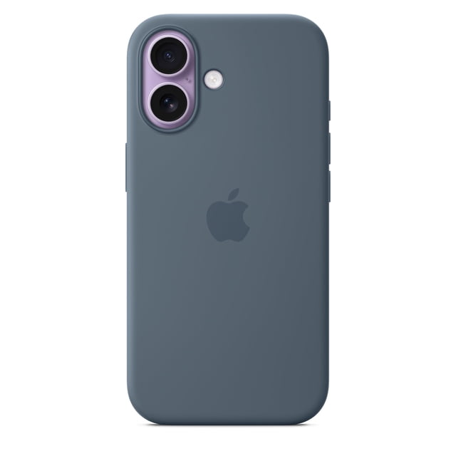 Funda de silicona para Apple iPhone 17 con MagSafe Anchor Blue