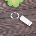 thumbnail image 3 of Stainless Steel Spring Gate Rings O Rings Stainless Steel Color Clasps Ring Shaped Charms Circle Connector for DIY Key Ring Making 17.5x3mm 1pc, 3 of 4