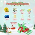 thumbnail image 6 of Montary Christmas Inflatable Bouncer Combo, 80"x91" Play Area, 55" Tall, Oxford Fabric, Slide Ball Pit Target Game, Indoor Outdoor Use, 6 of 7