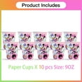 thumbnail image 2 of Minnie Party Supplies Cups Birthday Tableware Disposable Paper Mouthwash Drinking Cups, 2 of 4