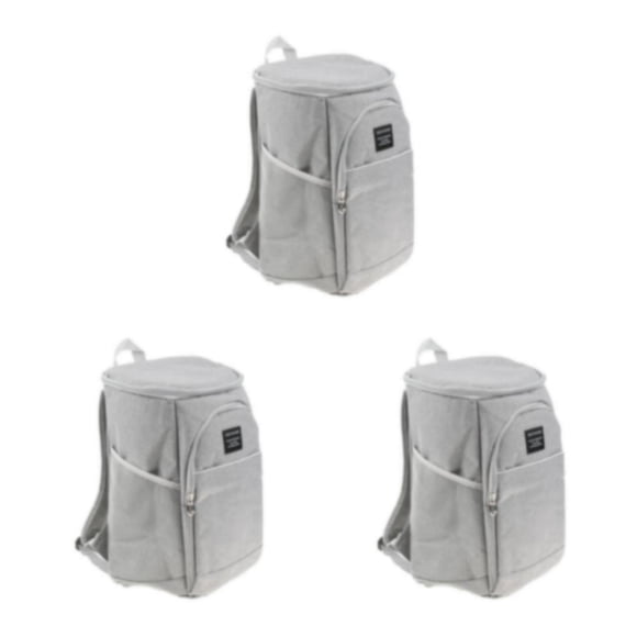 Soidarity 18L Cooler Camping Picnic Bolsa de almuerzo aislada Bolsa gris Type1 NO1